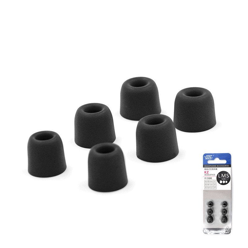 KZ - Puntas de espuma de repuesto Puntas de espuma viscoelástica para auriculares intrauditivos / monitores - Tamaños S, M, L KZ - Puntas de espuma de repuesto Puntas de espuma viscoelástica para auriculares intrauditivos / monitores - Tamaños S, M, L